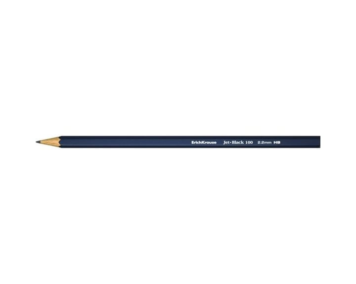 Μολύβι ErichKrause Jet Black 100 HB 2.2mm