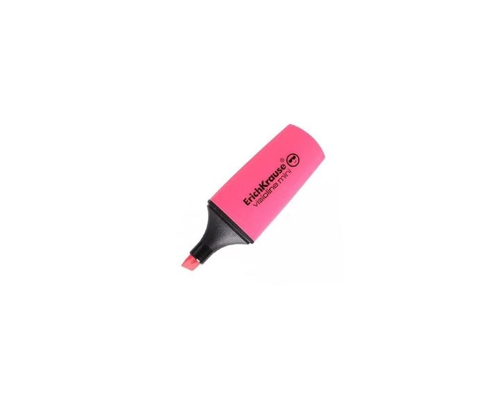 Μαρκαδόρος Υπογράμμισης ErichKrause Visioline Mini Ροζ 42755