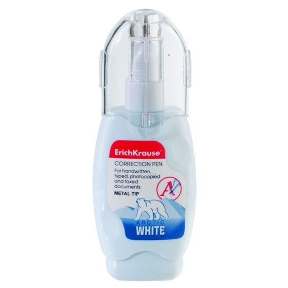 Διορθωτικό Στυλό ErichKrause Arctic White 10ml 11318