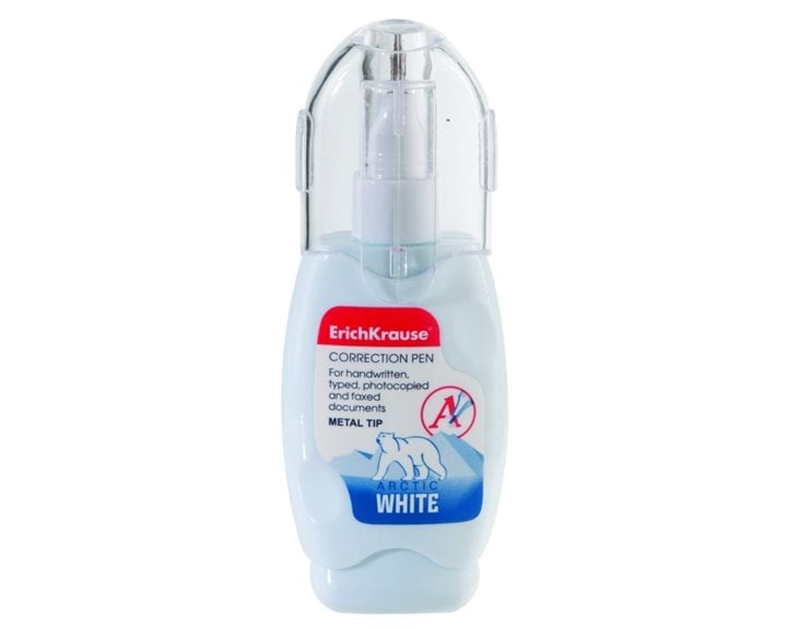 Διορθωτικό Στυλό ErichKrause Arctic White 10ml 11318