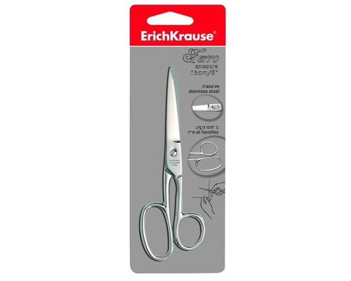 Ψαλίδι Μεταλλικό ErichKrause Ferro 16cm 14851