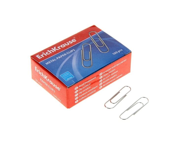 Συνδετήρες ErichKrause 28mm 100pcs 7855