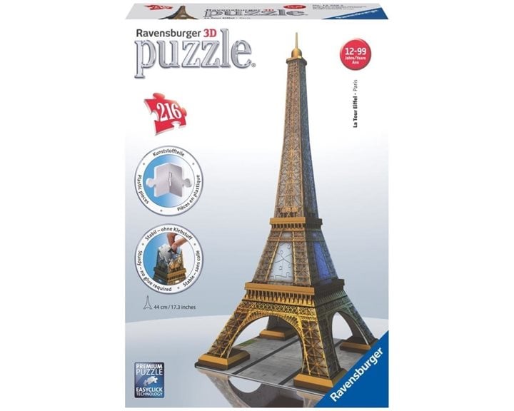 Πάζλ Ravensburger 3D Πύργος Του Άιφελ216τεμ.12556