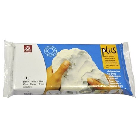 Πηλός Plus 1000gr Λευκός