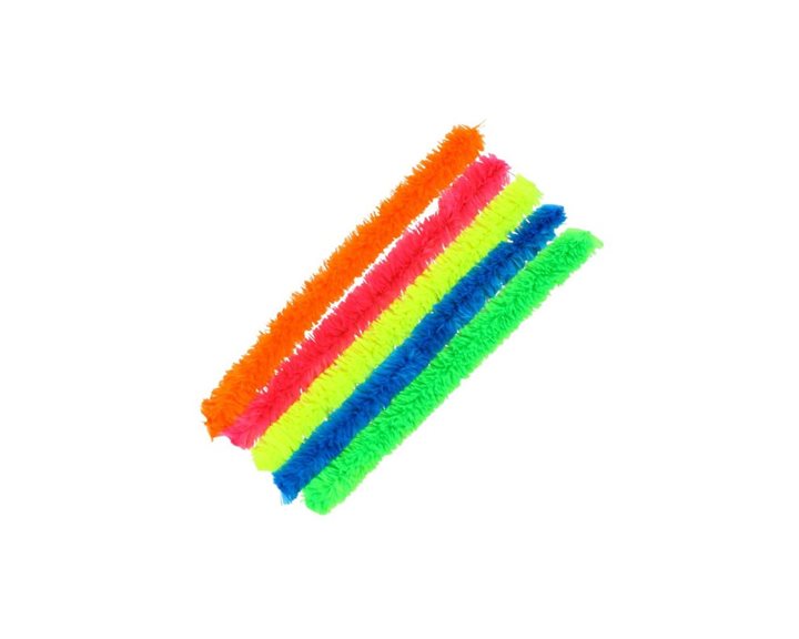 Σύρμα Πίπας I-Mondi 30cm Χ 3cm Neon Χρώματα Σετ 10 τεμαχίων