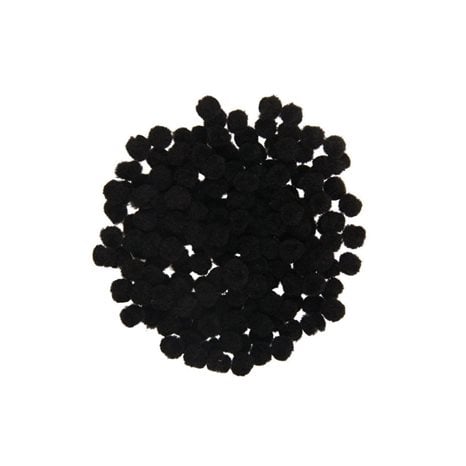 Pompons I-Mondi 10mm Μαυρο Χρώμα 200τεμ.
