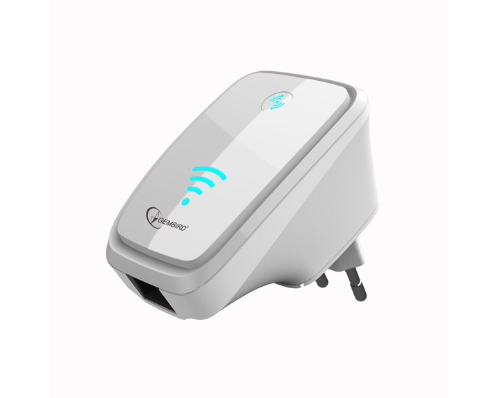 GEMBIRD WIFI REPEATER 300Mbps WHITE WNP-RP-002-W