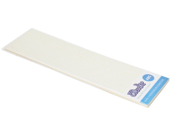 3Doodler ABS Strands Polar White 25Τεμ