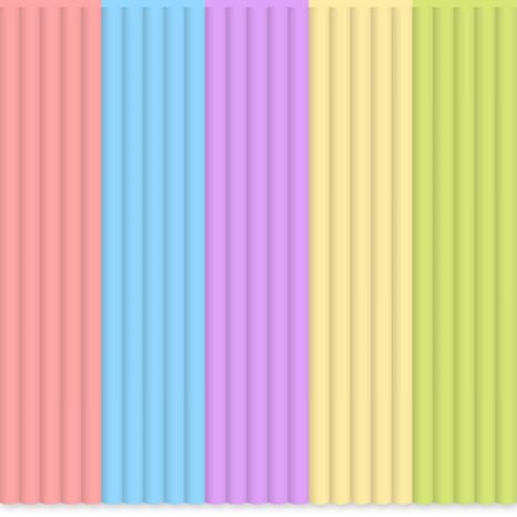 3Doodler PLA Strands Pretty Pastels 25Τεμ