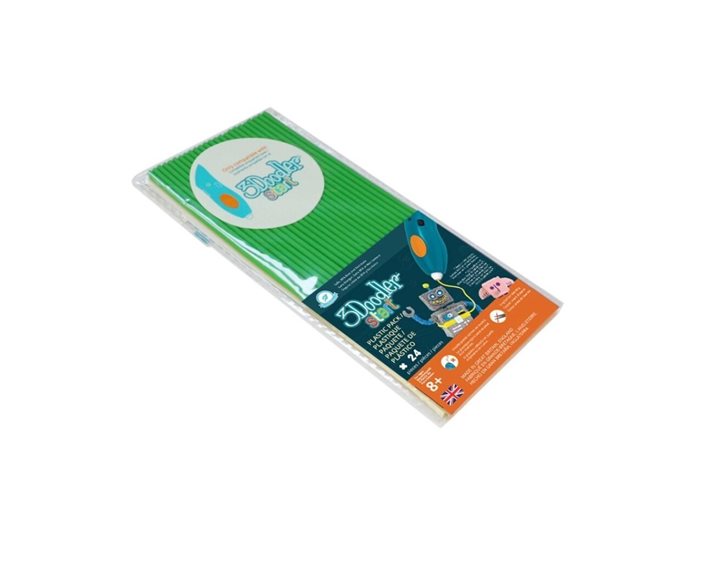 3Doodler Start Plastic Pack 24 τμχ Spring Green 3DS-ECO07-GREEN-24