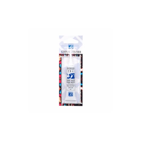 Lefranc & Bourgeois 20ml Vitrail Περίγραμμα Λευκό Περλέ No 023