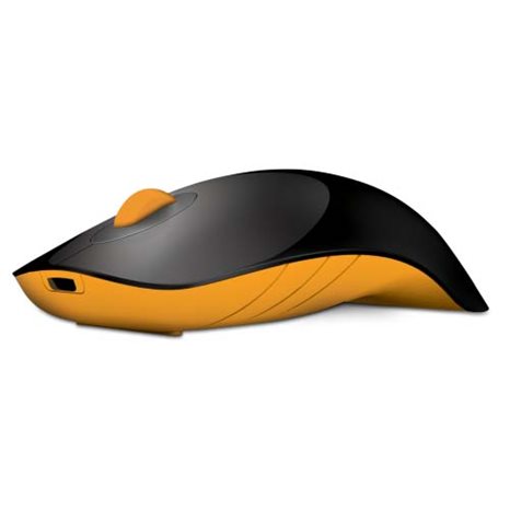 Wireless Mouse Air Shark 2.4Ghz with Lithium Battery Yellow