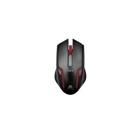 ALCATROZ USB WIRED MOUSE ASIC 5 B.RED