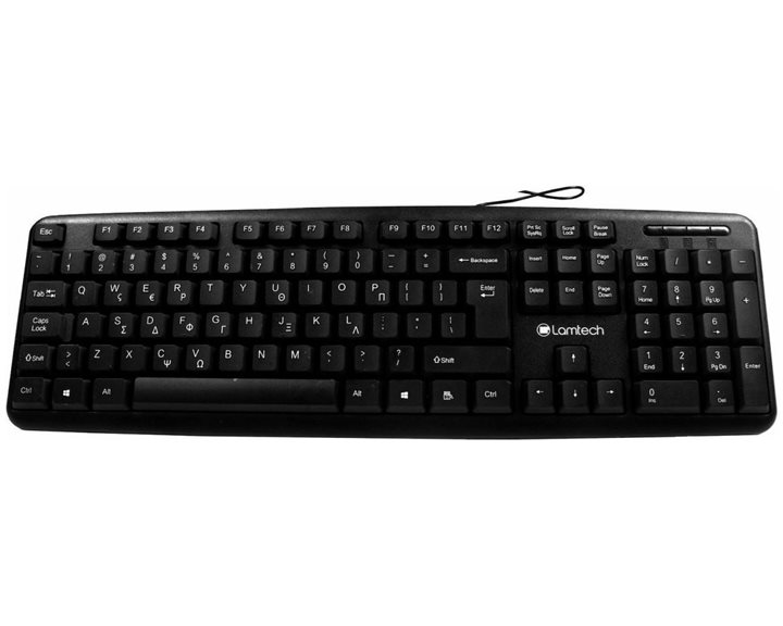 Lamtech Classic Keyboard USB Black