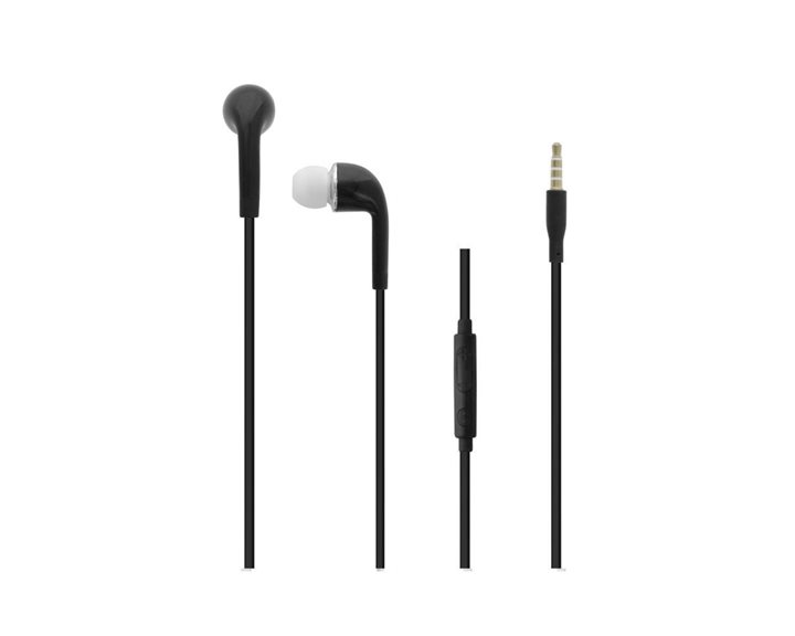 Lamtech Mobile Earphones With Mic Black