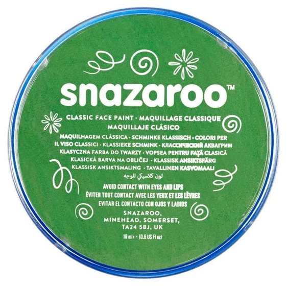 Snazaroo 18ml Κρέμα Face Painting Classic Grass Green