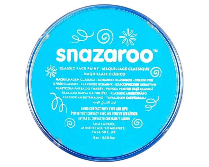 Snazaroo 18ml Κρέμα Face Painting Classic Turquoise