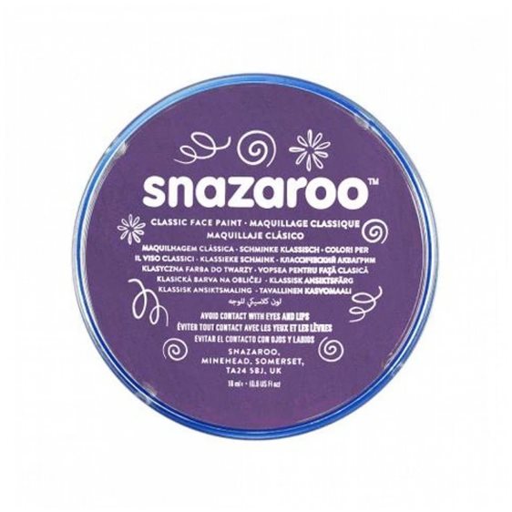 Snazaroo 18ml Κρέμα Face Painting Classic Violet