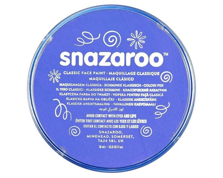 Snazaroo 18ml Κρέμα Face Painting Classic Sky Blue