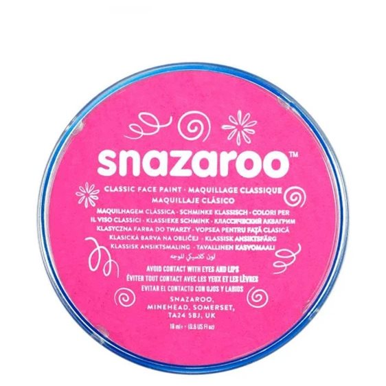 Snazaroo 18ml Κρέμα Face Painting Classic Bright Pink