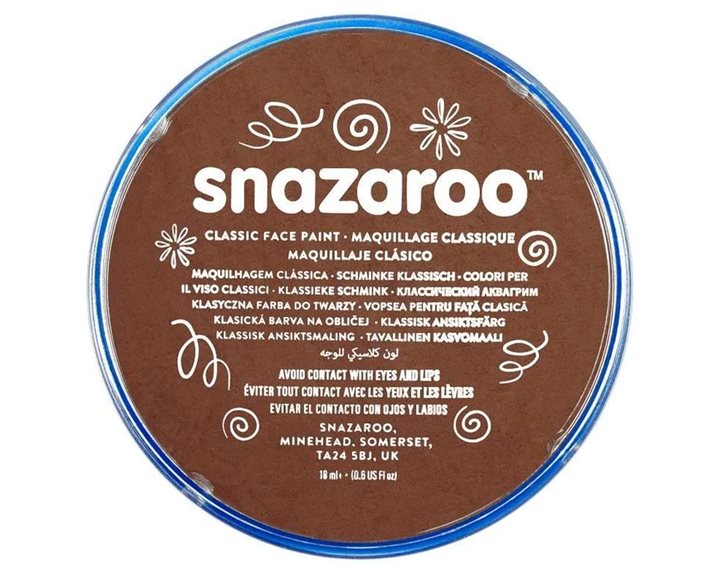 Snazaroo 18ml Κρέμα Face Painting Classic Light Brown