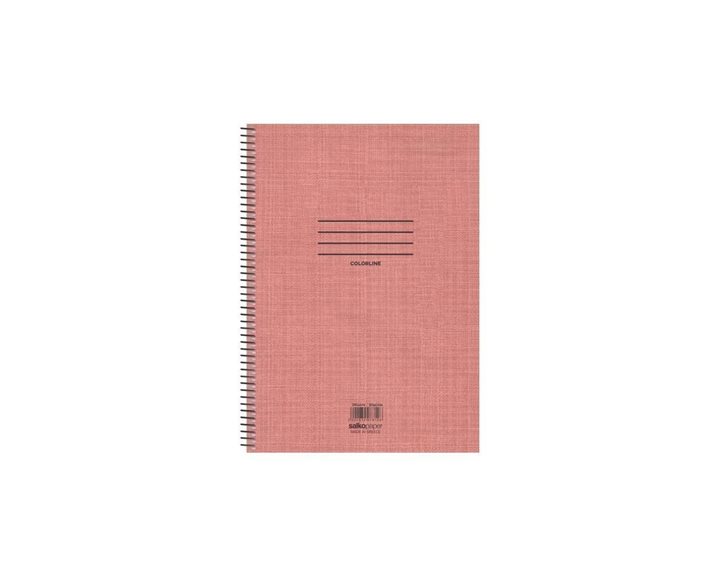 Τετράδιο Σπιράλ 20x30 Salko Colorline 2θ.120σελ.