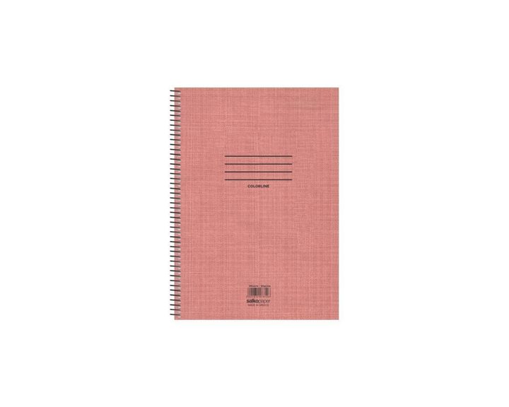 Τετράδιο Σπιράλ 20x30 Salko Colorline 4Θεμ.120φ.