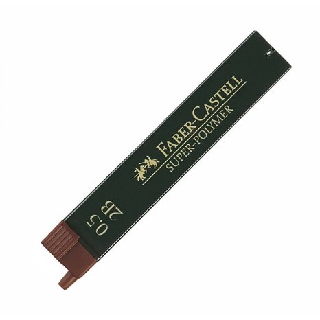 Μύτες Faber-Castell 0.5 12τμχ. 2B 120502