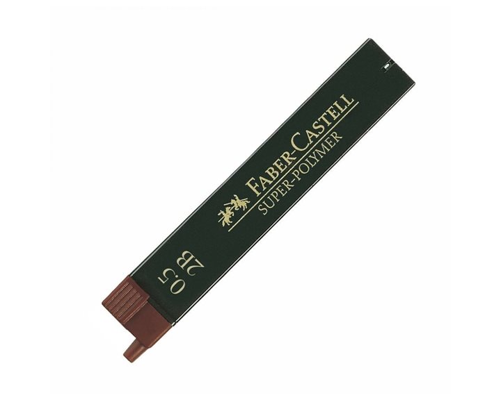 Μύτες Faber-Castell 0.5 12τμχ. 2B 120502