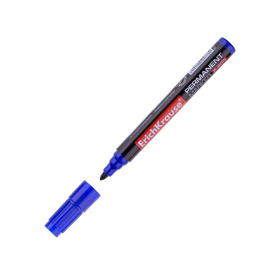 Μαρκαδόρος Ανεξίτηλος ErichKrause P-200 0.8-2.2mm Μπλέ 4778