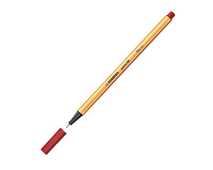 Μαρκαδόρος Stabilo Point 0.4mm 88/50 Crimson