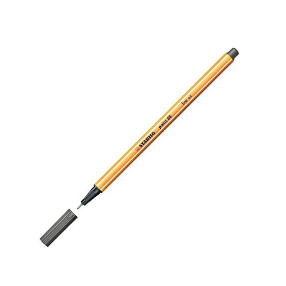 Μαρκαδόρος Stabilo Point 0.4mm 88/96 Dark Gray