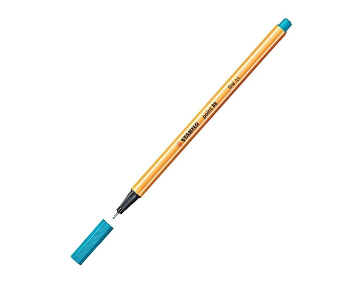Μαρκαδόρος STABILO Point 0.4mm 88/51 Turquoise
