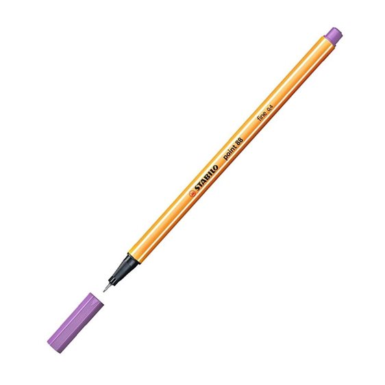 Μαρκαδόρος STABILO Point 0.4mm 88/59 Light Lilac