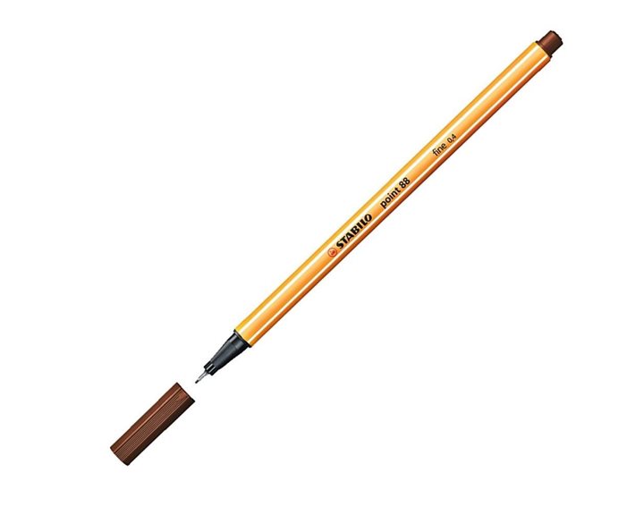 Μαρκαδόρος Stabilo Point 0.4mm 88/45 Brown