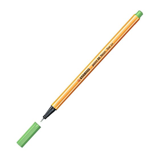 Μαρκαδόρος Stabilo Point 0.4mm Neon 88/033 Green