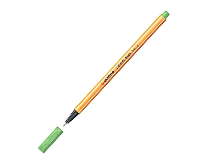 Μαρκαδόρος Stabilo Point 0.4mm Neon 88/033 Green