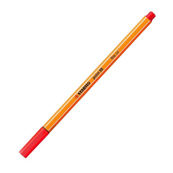 Μαρκαδόρος STABILO Point 0.4mm 88/48 Light Red
