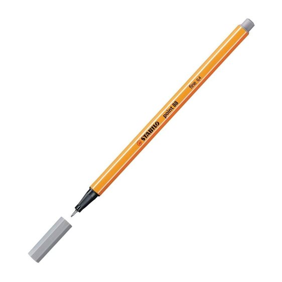 Μαρκαδόρος STABILO Point 0.4mm 88/95 Medium Cold Gray