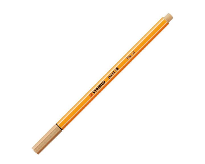 Μαρκαδόρος STABILO Point 0.4mm 88/88 Light Ochre