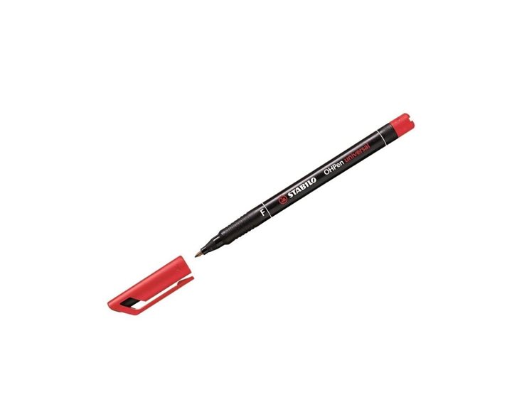 Μαρκαδόρος Stabilo Ohpen 0.7mm Fine Κόκκινος 842/40