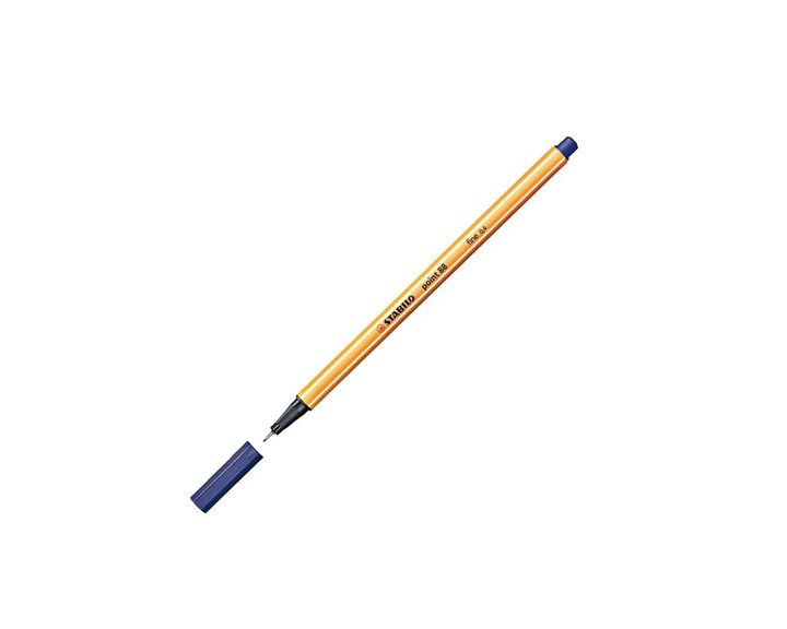 Μαρκαδόρος STABILO Point 0.4mm 88/22 Night Blue