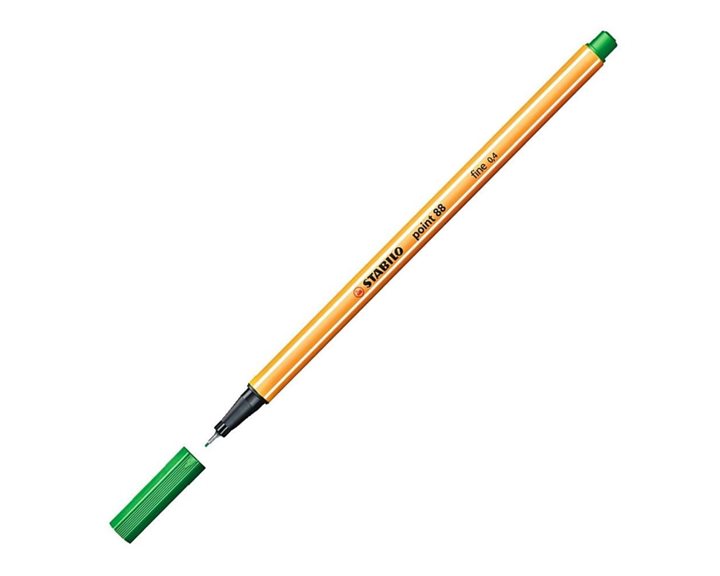 Μαρκαδόρος Stabilo Point 0.4mm 88/36 Green