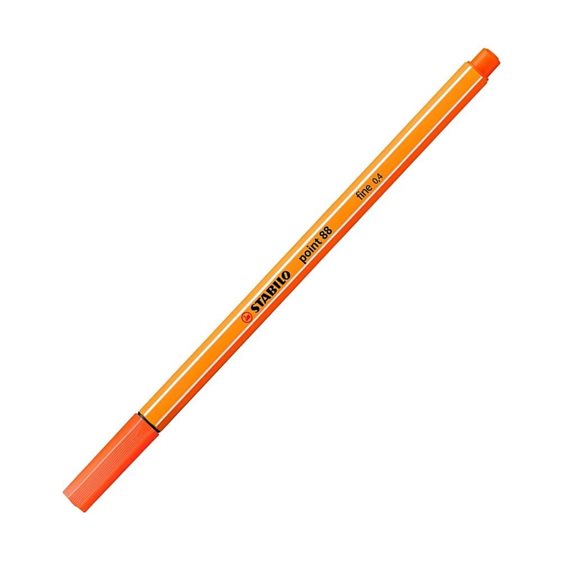 Μαρκαδόρος STABILO Point 0.4mm 88/30 Pale Vermillion