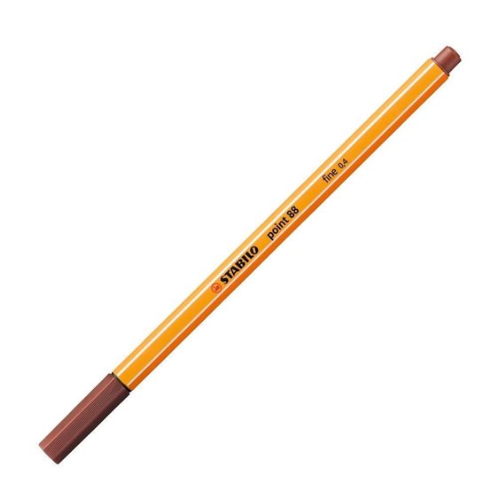 Μαρκαδόρος STABILO Point 0.4mm 88/75 Sienna