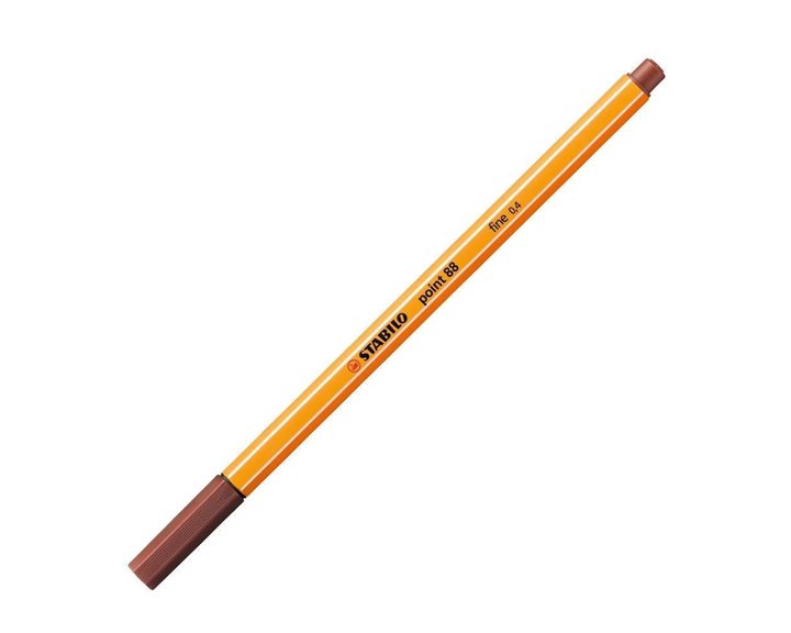 Μαρκαδόρος STABILO Point 0.4mm 88/75 Sienna