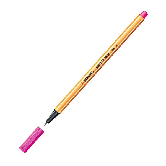 Μαρκαδόρος Stabilo Point 0.4mm Neon 88/056 Pink
