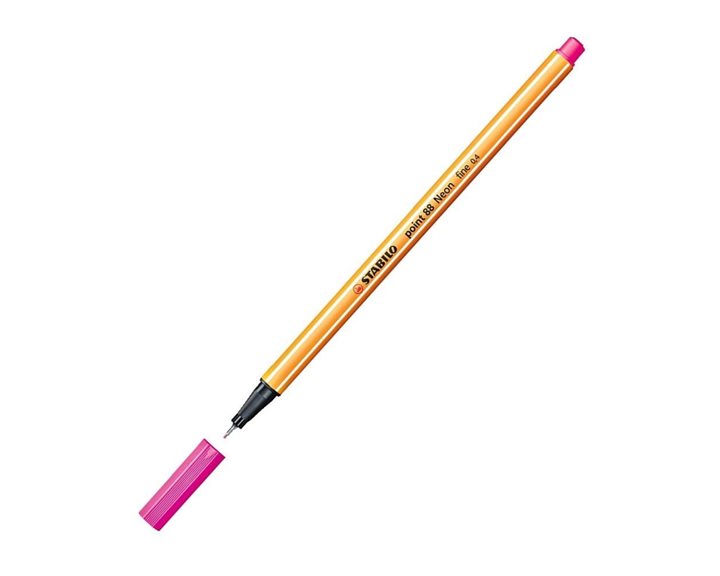 Μαρκαδόρος Stabilo Point 0.4mm Neon 88/056 Pink