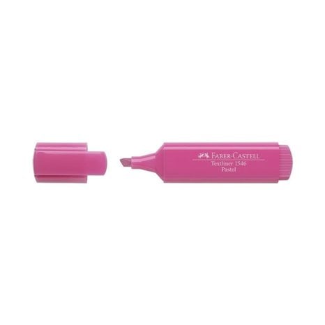 Μαρκάδορος Υπογράμμισης Faber-Castell Παστέλ Ροζ 154654