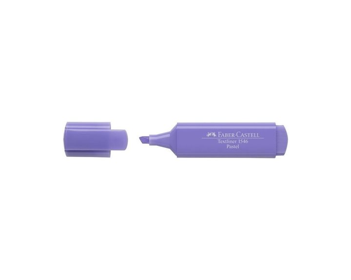 Μαρκάδορος Υπογράμμισης Faber-Castell Παστέλ Λιλά 154656